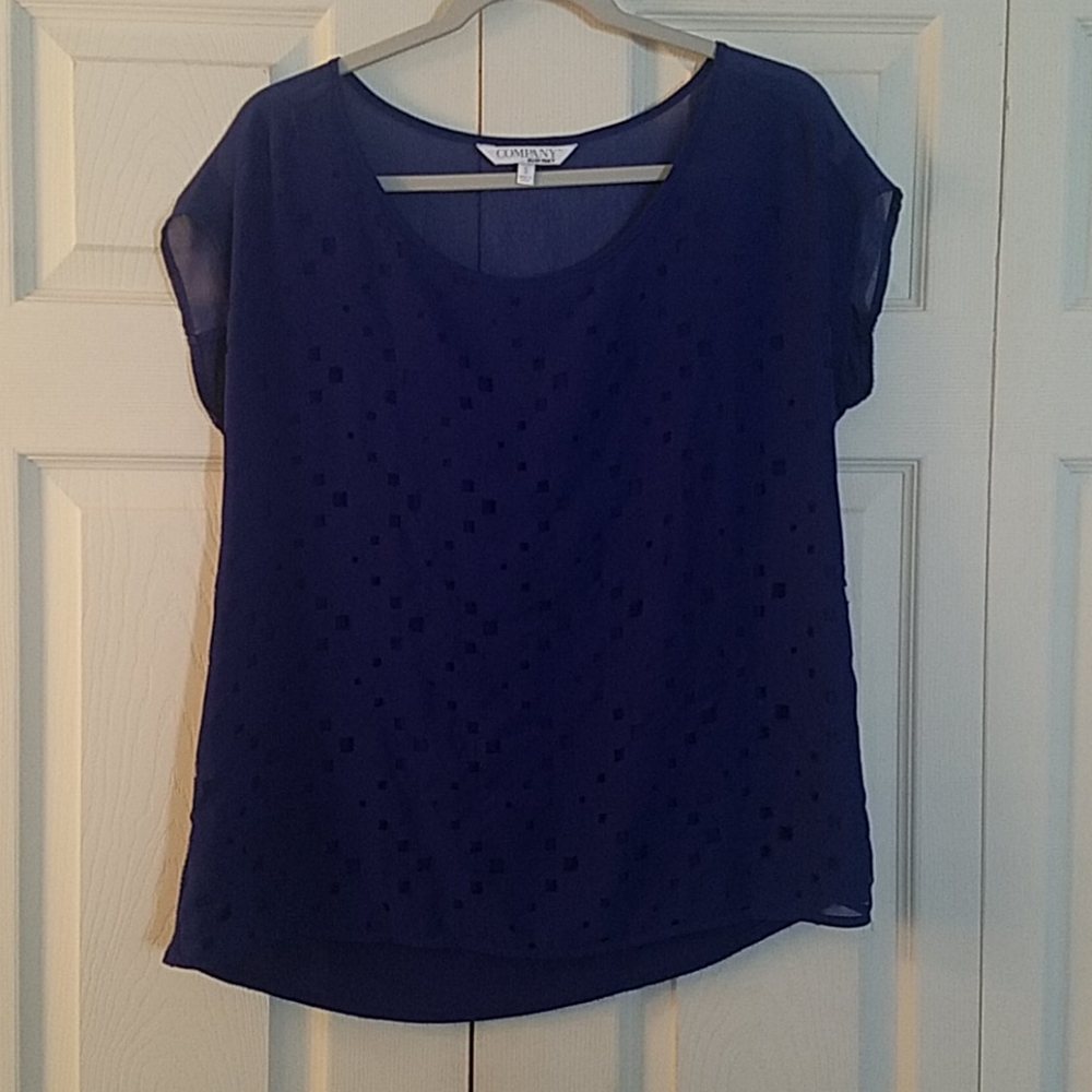 Cobalt Blue Blouse